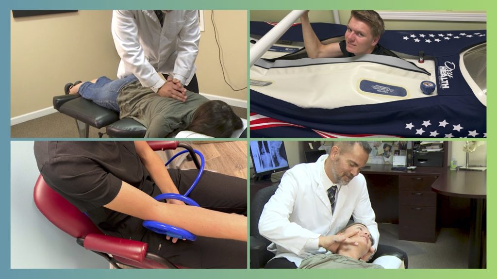Chiropractic adjustment, hyperbaric oxygen therapy and PEMF therapy at Murray Natural Integrated Health